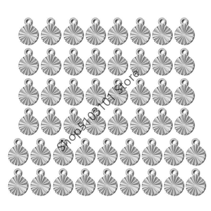 X6HE 50pcs Elegant Stainless Steel Charm for Fashionable Jewelry Bracelet Accessories Light серебряный
X6HE 50pcs Elegant Stainless Steel Charm for Fashionable Jewelry Bracelet Accessories Light серебряный