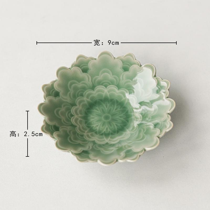 Yue Kiln Celadon Coaster Chinese Creative Handmade Ceramic Cup Holder Tea Holder Tea Ceremony Accessories Heat Insulation Mat
Yue Kiln Celadon Coaster Chinese Creative Handmade Ceramic Cup Holder Tea Holder Tea Ceremony Accessories Heat Insulation Mat