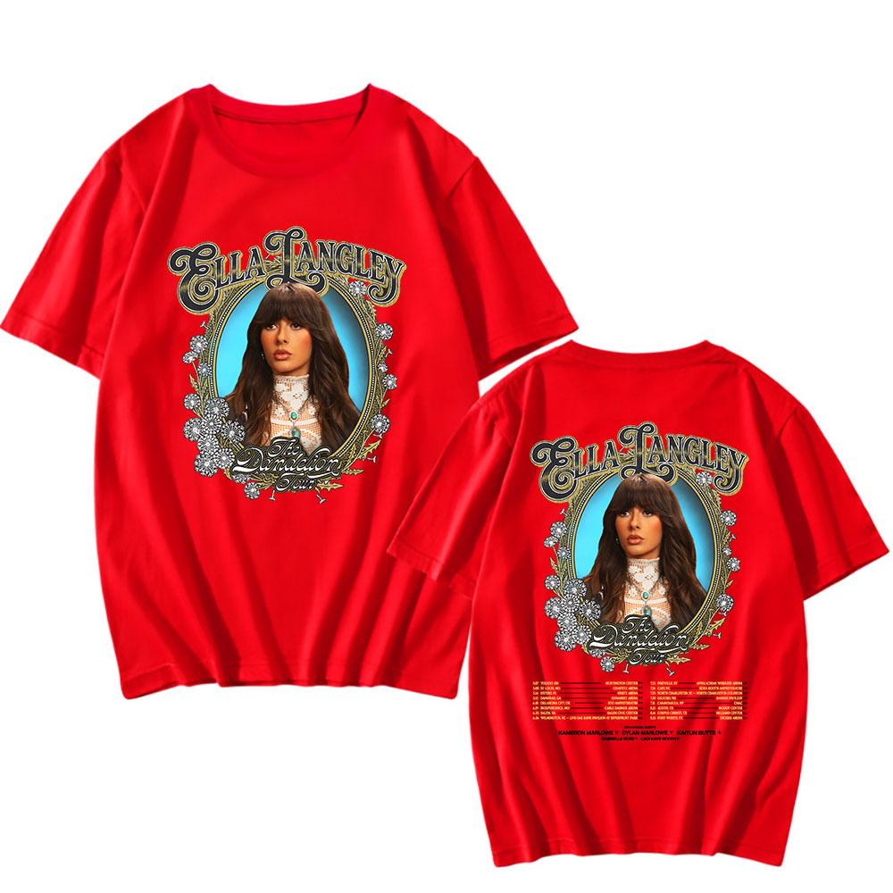 Ella Langley The Dandelion Tour 2026 Tee Summer Unisex Streetwear Loose Cotton Short Sleeve T-shirt Fashion Singer Graphic Shirt Anime T-shirt XS красный
Ella Langley The Dandelion Tour 2026 Tee Summer Unisex Streetwear Loose Cotton Short Sleeve T-shirt Fashion Singer Graphic Shirt Anime T-shirt XS красный