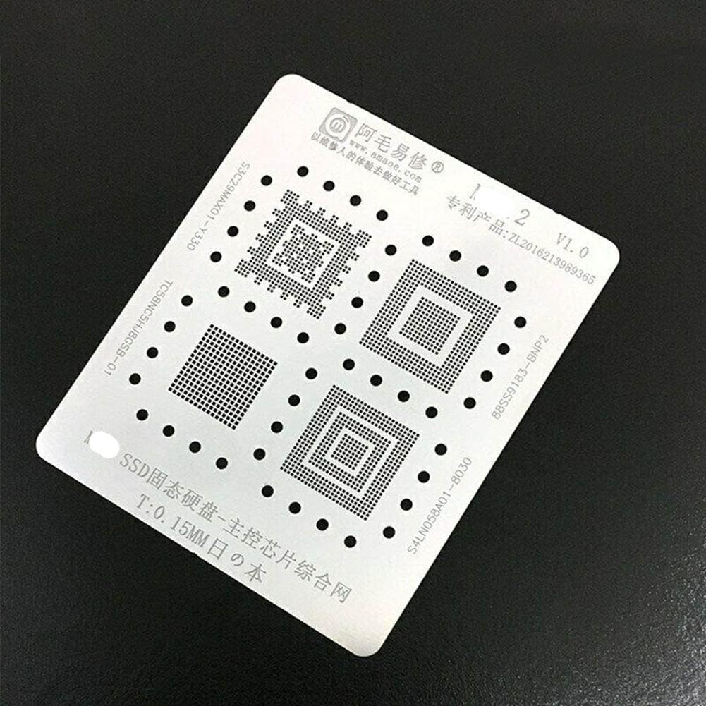 Набор трафаретов для реболлинга Amaoe BGA для Macbook MAC:2/MAC2 S4LN058A01-8030 88SS9183-BNP2 S3C29MAX01-Y330 JC58NC5HJ8GSB-01 SSD припой оловянная посадка MC:1
Набор трафаретов для реболлинга Amaoe BGA для Macbook MAC:2/MAC2 S4LN058A01-8030 88SS9183-BNP2 S3C29MAX01-Y330 JC58NC5HJ8GSB-01 SSD припой оловянная посадка MC:1