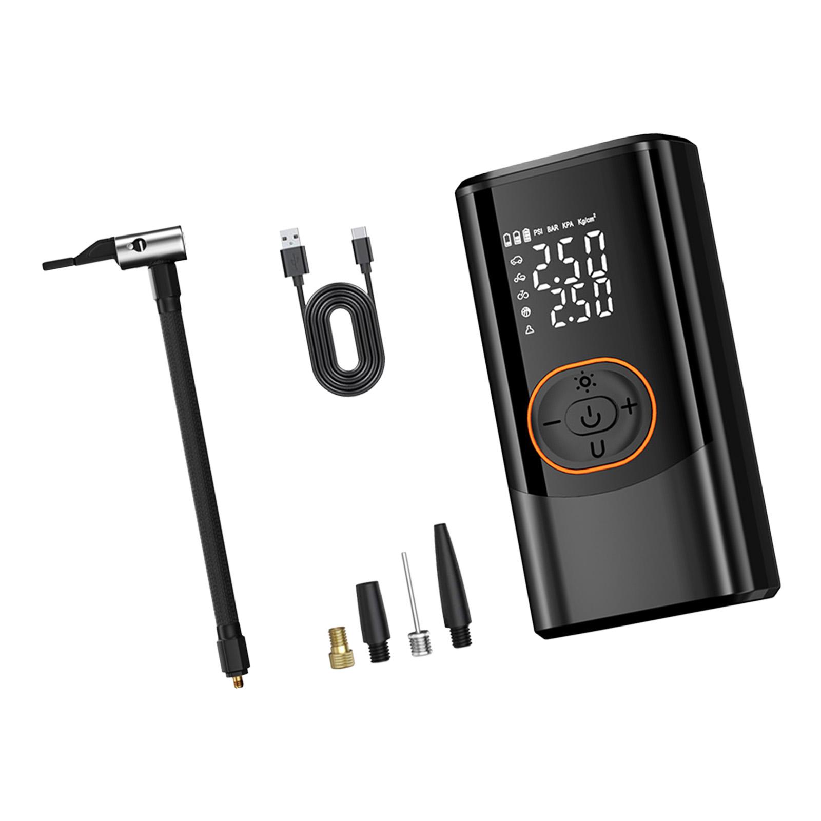 Multipurpose Digital Automatic Electric Air Compressor Wireless Charging Auto Shutoff For Vehicles Bikes Emergency Light
Multipurpose Digital Automatic Electric Air Compressor Wireless Charging Auto Shutoff For Vehicles Bikes Emergency Light