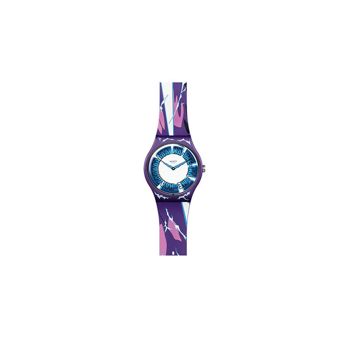 Swatch Goku X Collaboration Series Quartz Movement Dragon Ball Gohan 30m Waterproof Watch 47mm Color Dial Plastic Case Silicone Strap SUOZ345 SUOZ345
Swatch Goku X Collaboration Series Quartz Movement Dragon Ball Gohan 30m Waterproof Watch 47mm Color Dial Plastic Case Silicone Strap SUOZ345 SUOZ345
