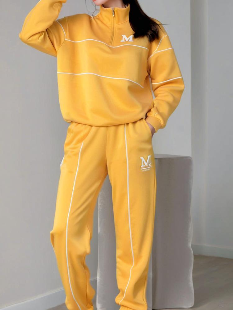 Худи с надписью, с длинными рукавами, длинные брюки, повседневный спортивный костюм L оранжевый
Худи с надписью, с длинными рукавами, длинные брюки, повседневный спортивный костюм L оранжевый