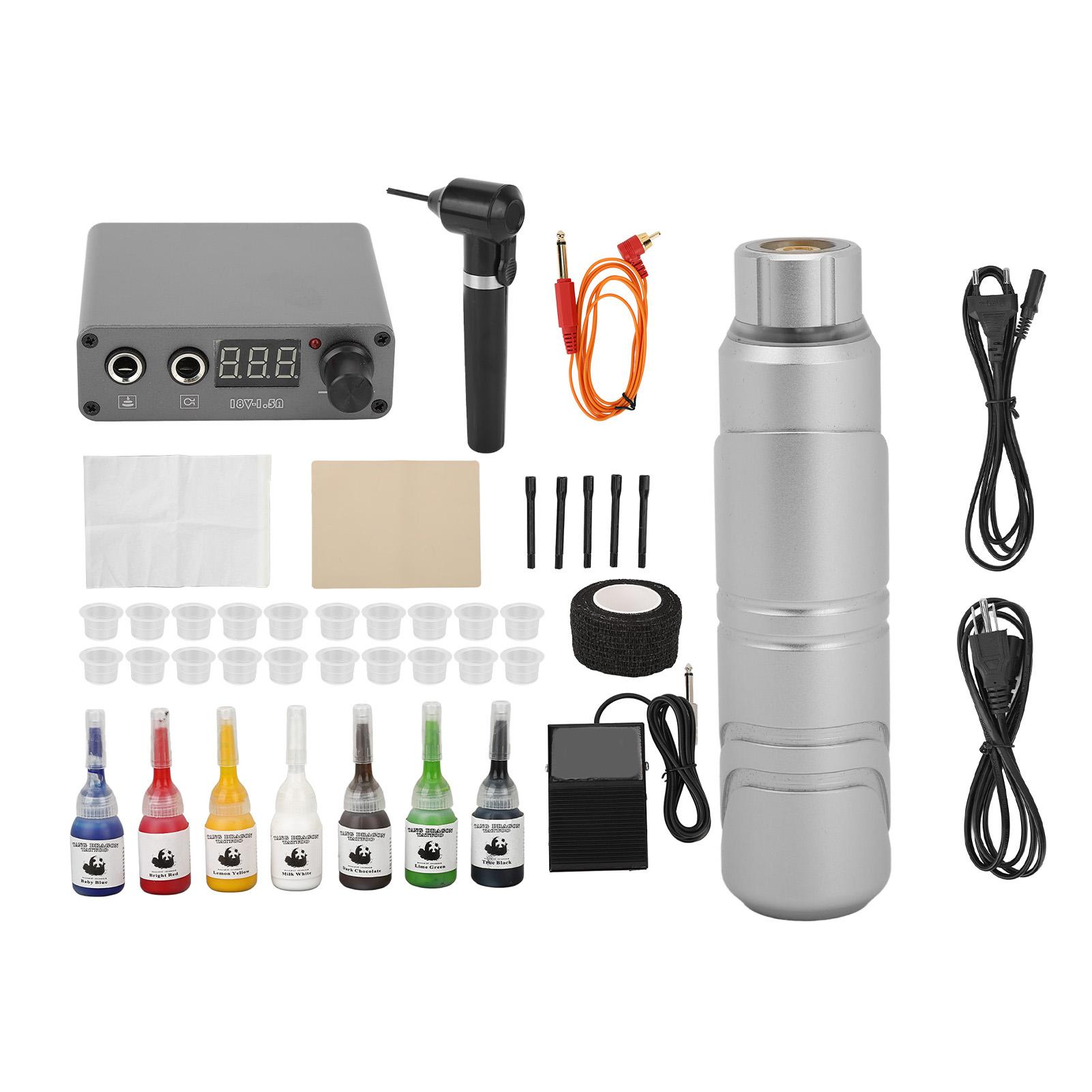 Набор ручки для татуировок Liner Shader Professional Полный набор для татуировок с мощной педалью раскраски
Набор ручки для татуировок Liner Shader Professional Полный набор для татуировок с мощной педалью раскраски