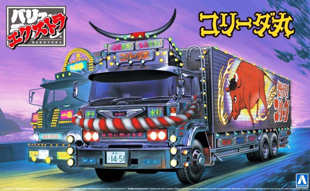 Aoshima Bunka Kyozaisha Value Dekotora Extra Series Shiina Express Corrida Maru Plastic Model 1/32 No.2
Aoshima Bunka Kyozaisha Value Dekotora Extra Series Shiina Express Corrida Maru Plastic Model 1/32 No.2