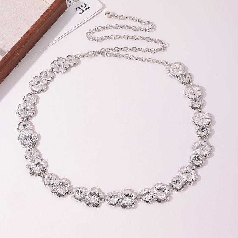 Sweet Woman Waist Chain Flower Butterfly Fashionable Cute Metal Alloy Belt
Sweet Woman Waist Chain Flower Butterfly Fashionable Cute Metal Alloy Belt