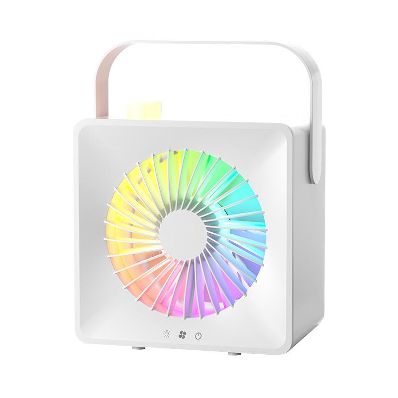 Dual-Use Portable Desktop Fan with Atomizing Humidifier and Lighting - Large Capacity, Plug-In/Battery Powered 213x183x218
Dual-Use Portable Desktop Fan with Atomizing Humidifier and Lighting - Large Capacity, Plug-In/Battery Powered 213x183x218