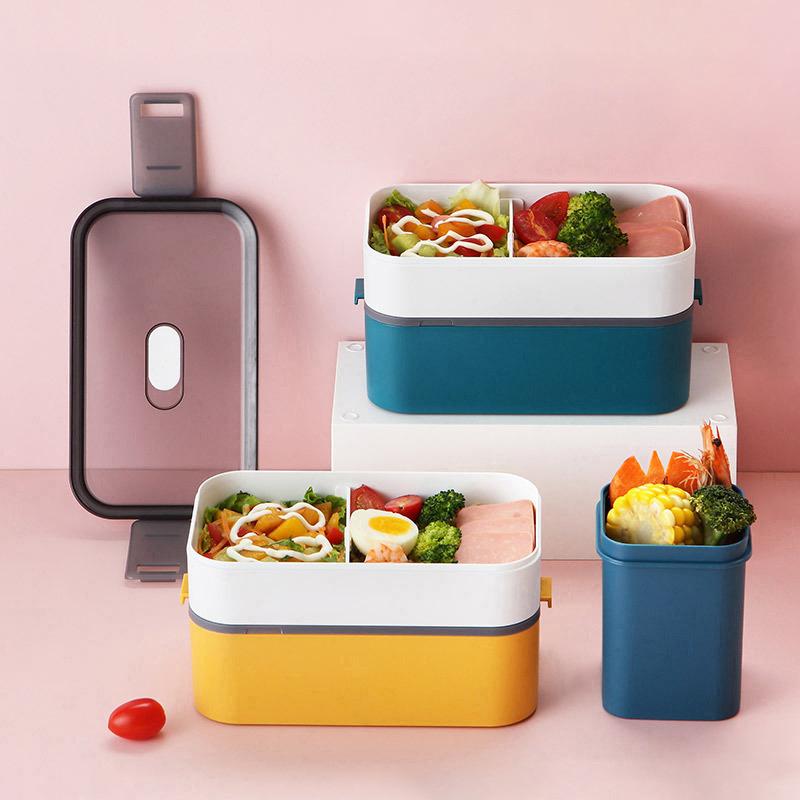MeyJig 2 Layers Lunch Box Office/School Bento Box Microwave Heating Food Container Lunch Box 1000/1600 ml
MeyJig 2 Layers Lunch Box Office/School Bento Box Microwave Heating Food Container Lunch Box 1000/1600 ml