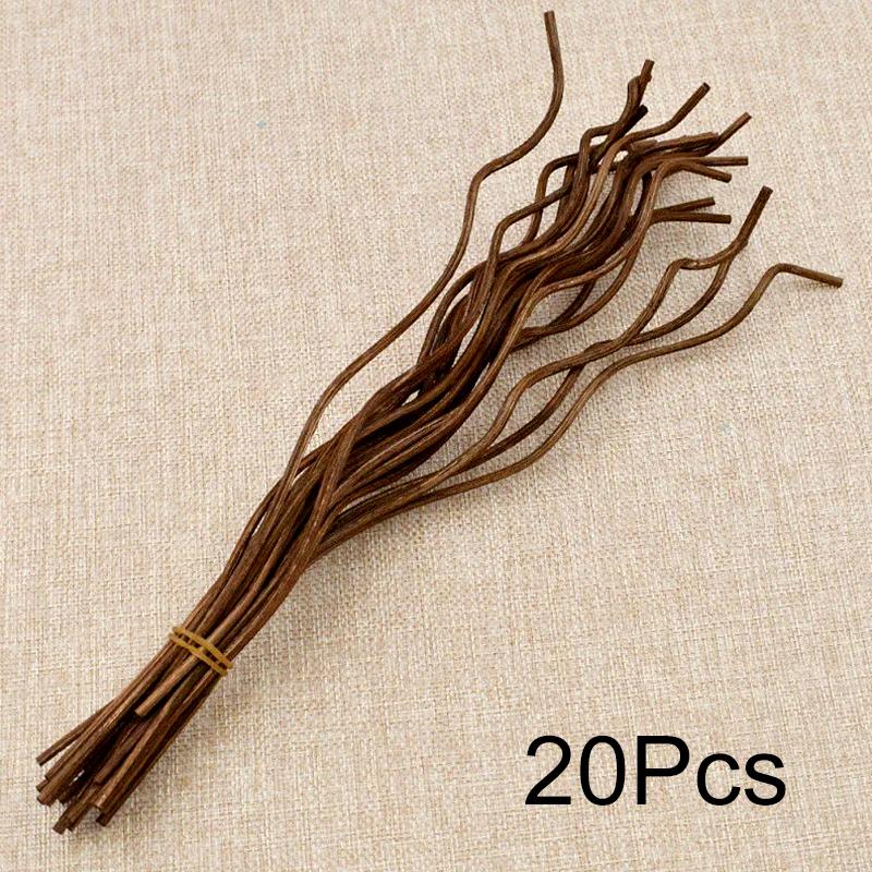 20 шт. диффузор палочка длинная волнистая ротанговая трость ароматерапия ротанг арома диффузор сменный сменный блок освежитель воздуха палочка