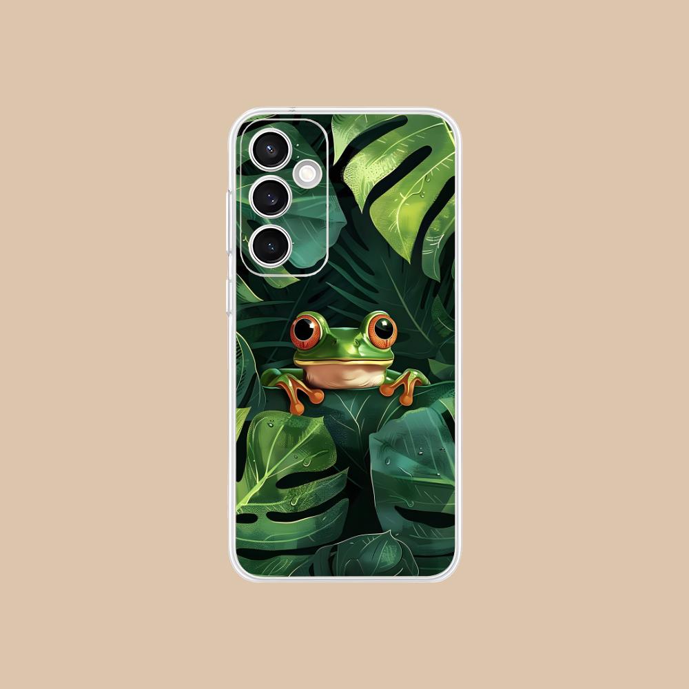 Kawaii Frog Phone Case for Samsung Galaxy S25 S24 S23 S22 S21Plus FE Ultra Soft TPU Clear Shockproof Cover Galaxy S23
Kawaii Frog Phone Case for Samsung Galaxy S25 S24 S23 S22 S21Plus FE Ultra Soft TPU Clear Shockproof Cover Galaxy S23