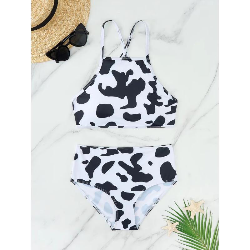 Women s Tie Dye Skull Print Bikini Set Halter Neck Crop Top Crisscross Wrap High Waist Bottom Gothic Punk Summer Beach Swimwear XL білий
Women s Tie Dye Skull Print Bikini Set Halter Neck Crop Top Crisscross Wrap High Waist Bottom Gothic Punk Summer Beach Swimwear XL білий