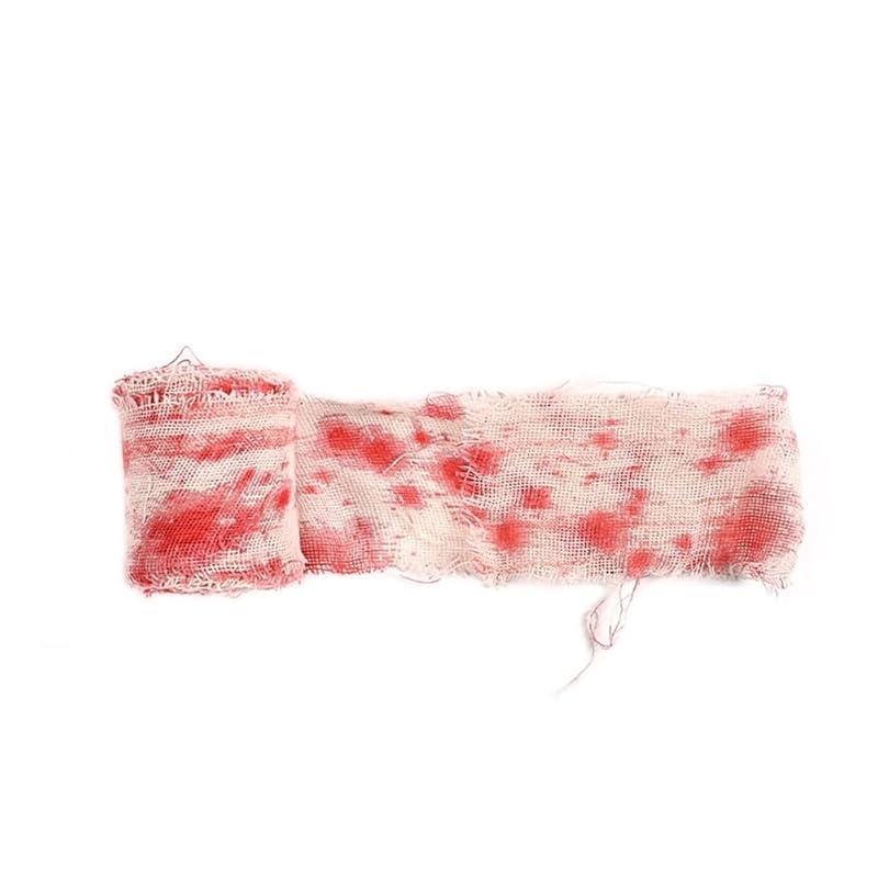 GOODLAND halloween bloody bandage with blood glue cosplay props costume accessories horror zombie makeup costume accessories party decoration party
GOODLAND halloween bloody bandage with blood glue cosplay props costume accessories horror zombie makeup costume accessories party decoration party