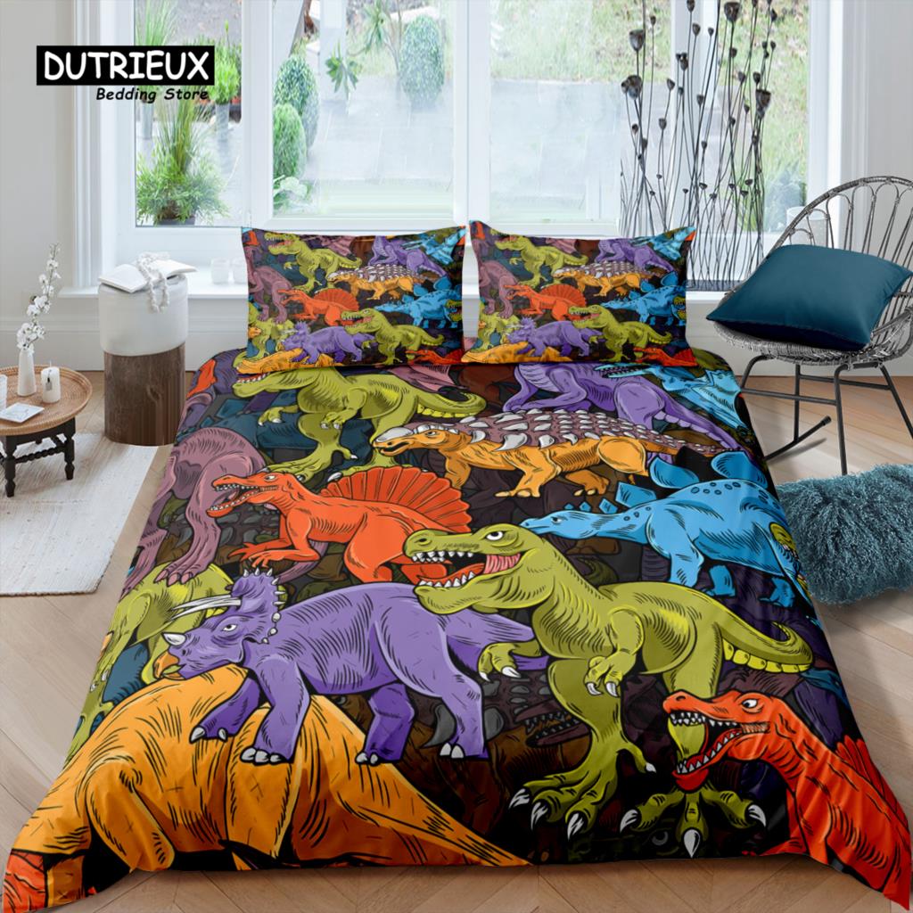 Главная Жизнь Роскошный 3D Динозавр Принт Комплект постельного белья Мультяшный Пододеяльник Наволочка Королева и король Размер EU/US/AU Полиэстер Постельное белье EU single(135x200cm)
Главная Жизнь Роскошный 3D Динозавр Принт Комплект постельного белья Мультяшный Пододеяльник Наволочка Королева и король Размер EU/US/AU Полиэстер Постельное белье EU single(135x200cm)