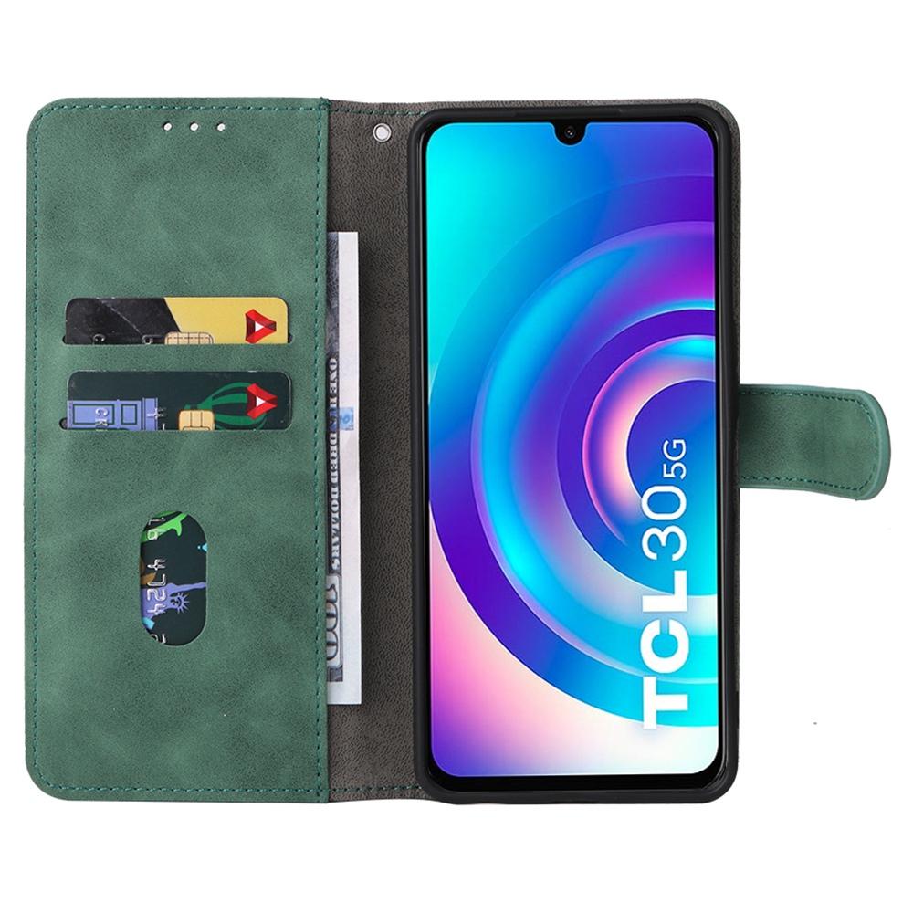 For TCL 30 5G/30+ 5G Skin-touch Feeling Wallet PU Leather Phone Case Adjustable Stand Folio Flip Cover Green
For TCL 30 5G/30+ 5G Skin-touch Feeling Wallet PU Leather Phone Case Adjustable Stand Folio Flip Cover Green