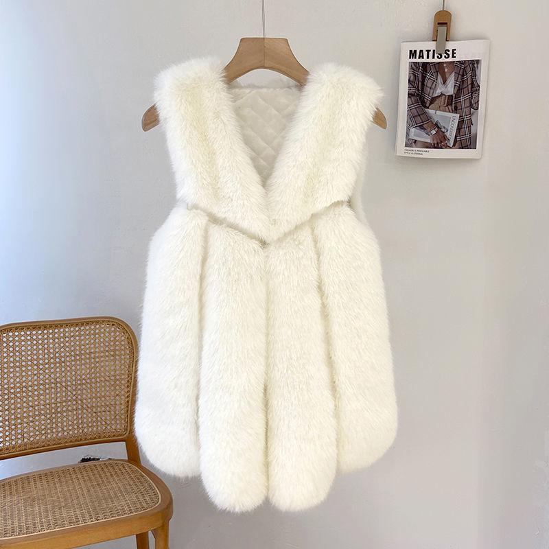 Мех осень и зима новый сращивание искусственный мех жилет женский средний и длинный искусственный мех лисы жилет жилет жилет жилет жилет S белый
Мех осень и зима новый сращивание искусственный мех жилет женский средний и длинный искусственный мех лисы жилет жилет жилет жилет жилет S белый