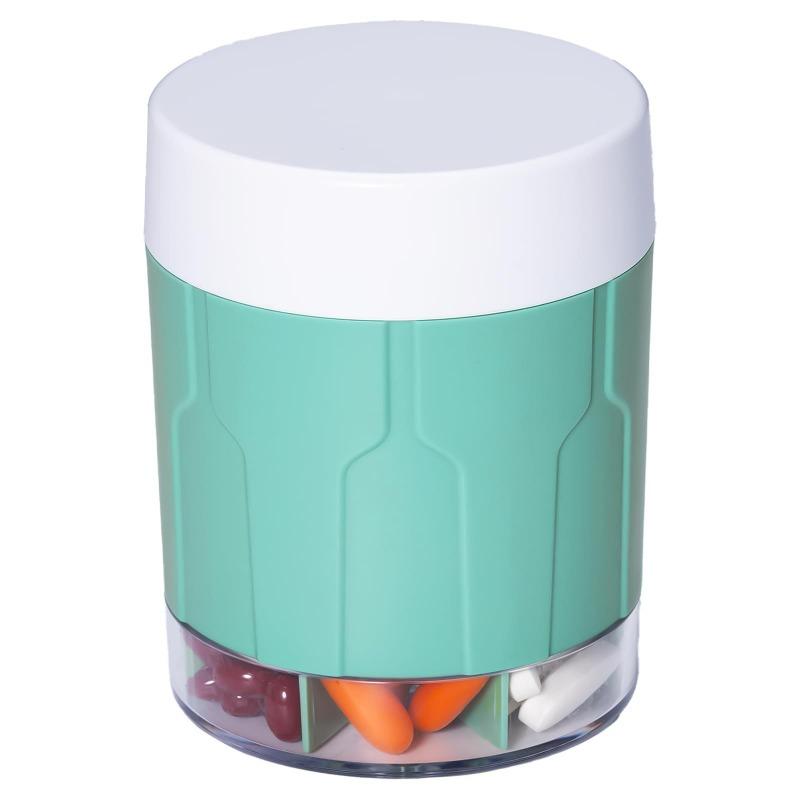 7 Grids Large Pill Cup Bottle Organizer Supplement Organizer for Holding 6 Various Vitamins Travel Pill Case Box Straw Container зелений
7 Grids Large Pill Cup Bottle Organizer Supplement Organizer for Holding 6 Various Vitamins Travel Pill Case Box Straw Container зелений