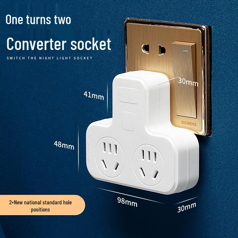 Multi-Outlet Power Strip with USB, Wireless Converter, Night Light, and Individual Switches for Home Office
Multi-Outlet Power Strip with USB, Wireless Converter, Night Light, and Individual Switches for Home Office