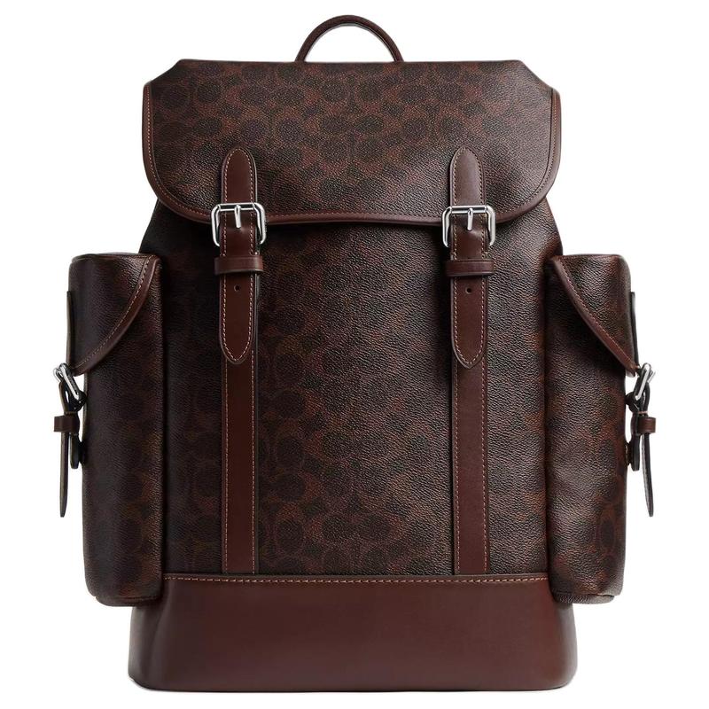 COACH Hitch 31 Logo Print Faux Leather and Calfskin Backpack Large Men s Tan коричневий
COACH Hitch 31 Logo Print Faux Leather and Calfskin Backpack Large Men s Tan коричневий