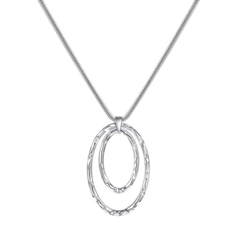 Retro Large Circle Choker Necklace - Simple, Elegant Women s Jewelry срібний
Retro Large Circle Choker Necklace - Simple, Elegant Women s Jewelry срібний