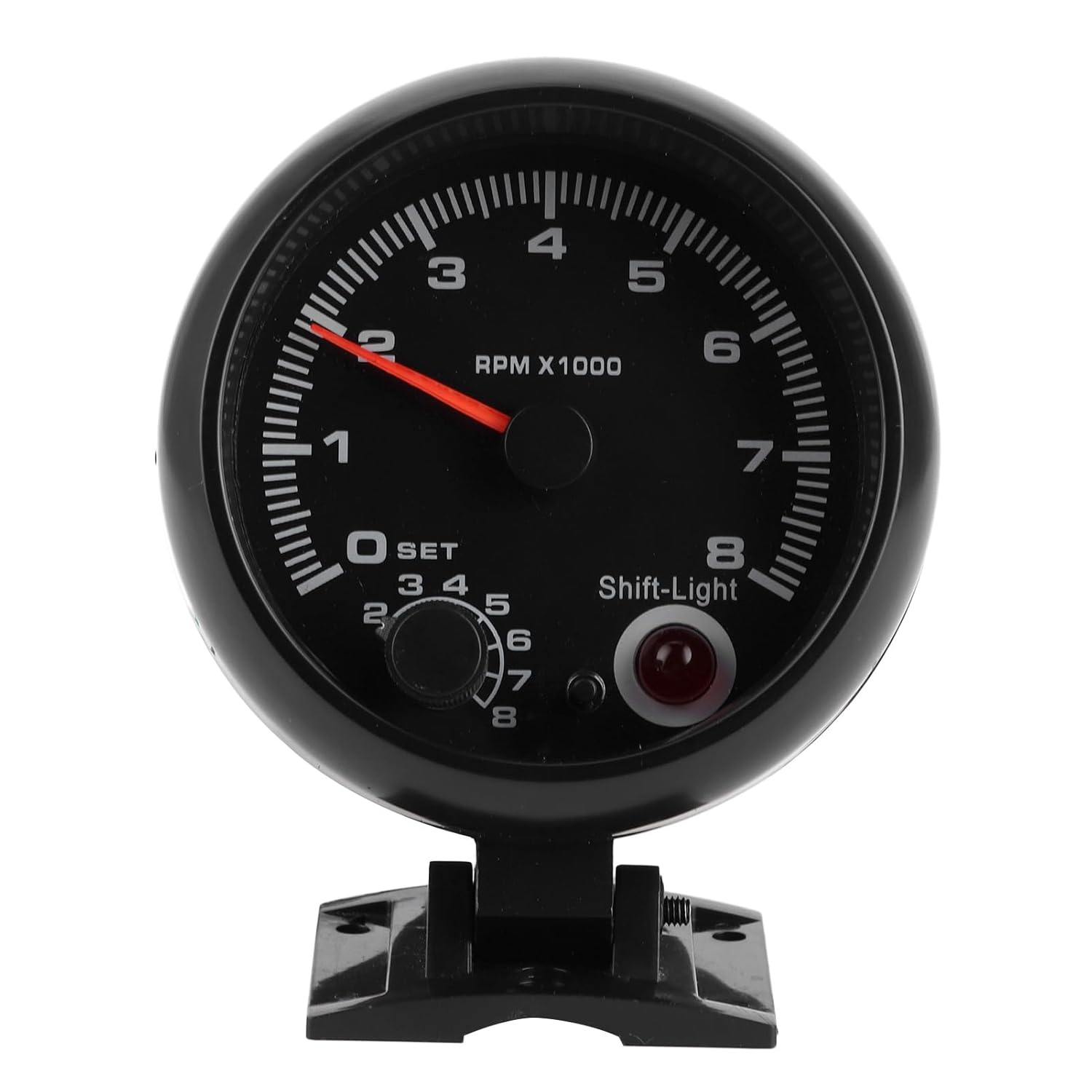 3.75 Inch Car Tachometer Gauge 0-8000 RPM with Adjustable Shift Light for 12V Petrol Vehicles (with Adjustable Shift Light)
3.75 Inch Car Tachometer Gauge 0-8000 RPM with Adjustable Shift Light for 12V Petrol Vehicles (with Adjustable Shift Light)