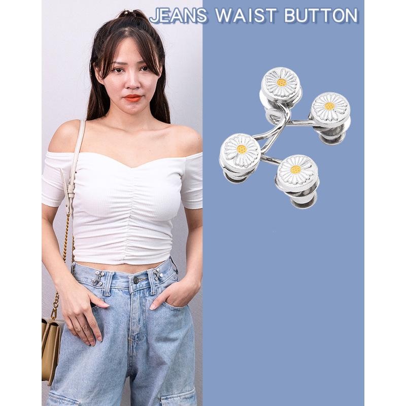 Nail-free waist artifact buckle detachable waist waist jeans button nail-free waist adjustment big change small universal button
Nail-free waist artifact buckle detachable waist waist jeans button nail-free waist adjustment big change small universal button