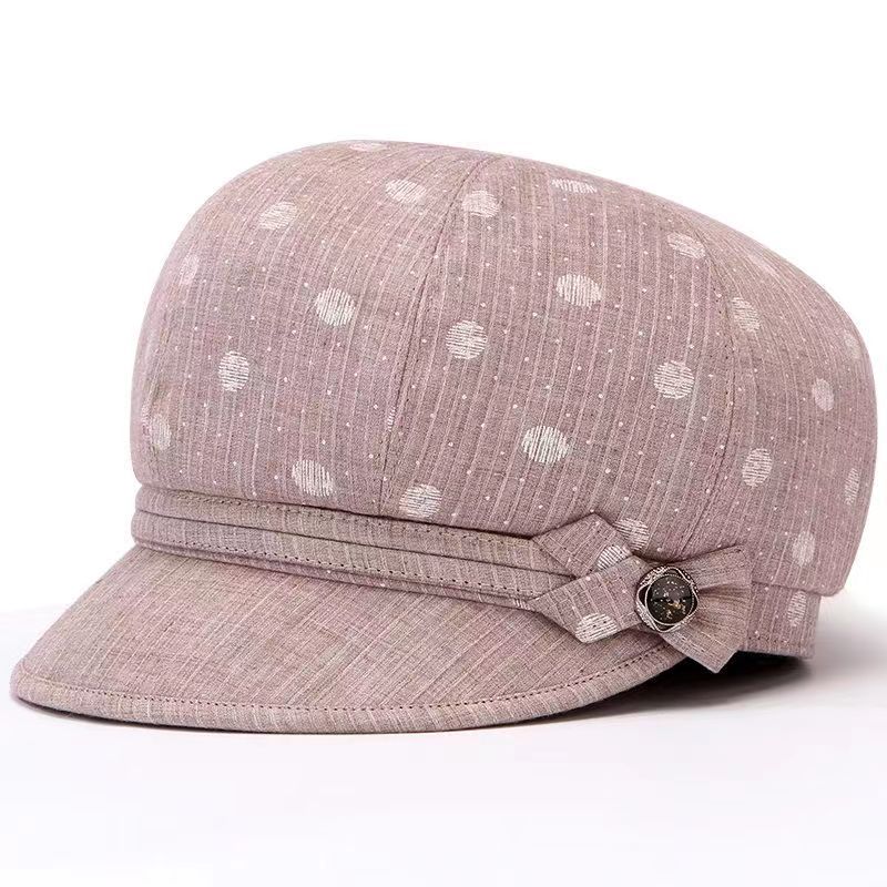 Middle-aged and elderly women s new spring and autumn fashionable casual mother s hat thin octagonal hat sun protection mother-in-law hat
Middle-aged and elderly women s new spring and autumn fashionable casual mother s hat thin octagonal hat sun protection mother-in-law hat