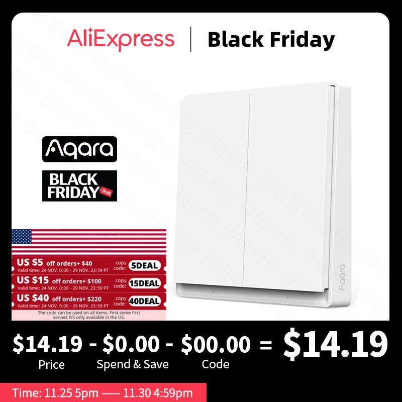 Настенный выключатель Aqara E1 Умный беспроводной коммутатор Работа с MiHome Apple Homekit Zigbee / Zigbee 3.0 Single Fire Wire Zero Fire
Настенный выключатель Aqara E1 Умный беспроводной коммутатор Работа с MiHome Apple Homekit Zigbee / Zigbee 3.0 Single Fire Wire Zero Fire