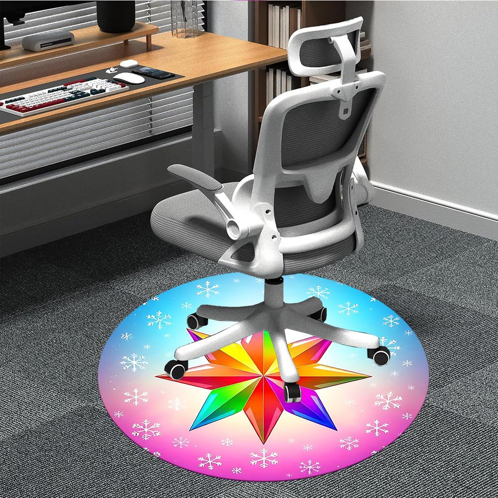 1pc Rainbow Star Chair Carpet for Office, Non-slip, Soft and Durable Office Rug for Decoration, Perfect for Office yy251229172 80cm by 80cm
1pc Rainbow Star Chair Carpet for Office, Non-slip, Soft and Durable Office Rug for Decoration, Perfect for Office yy251229172 80cm by 80cm