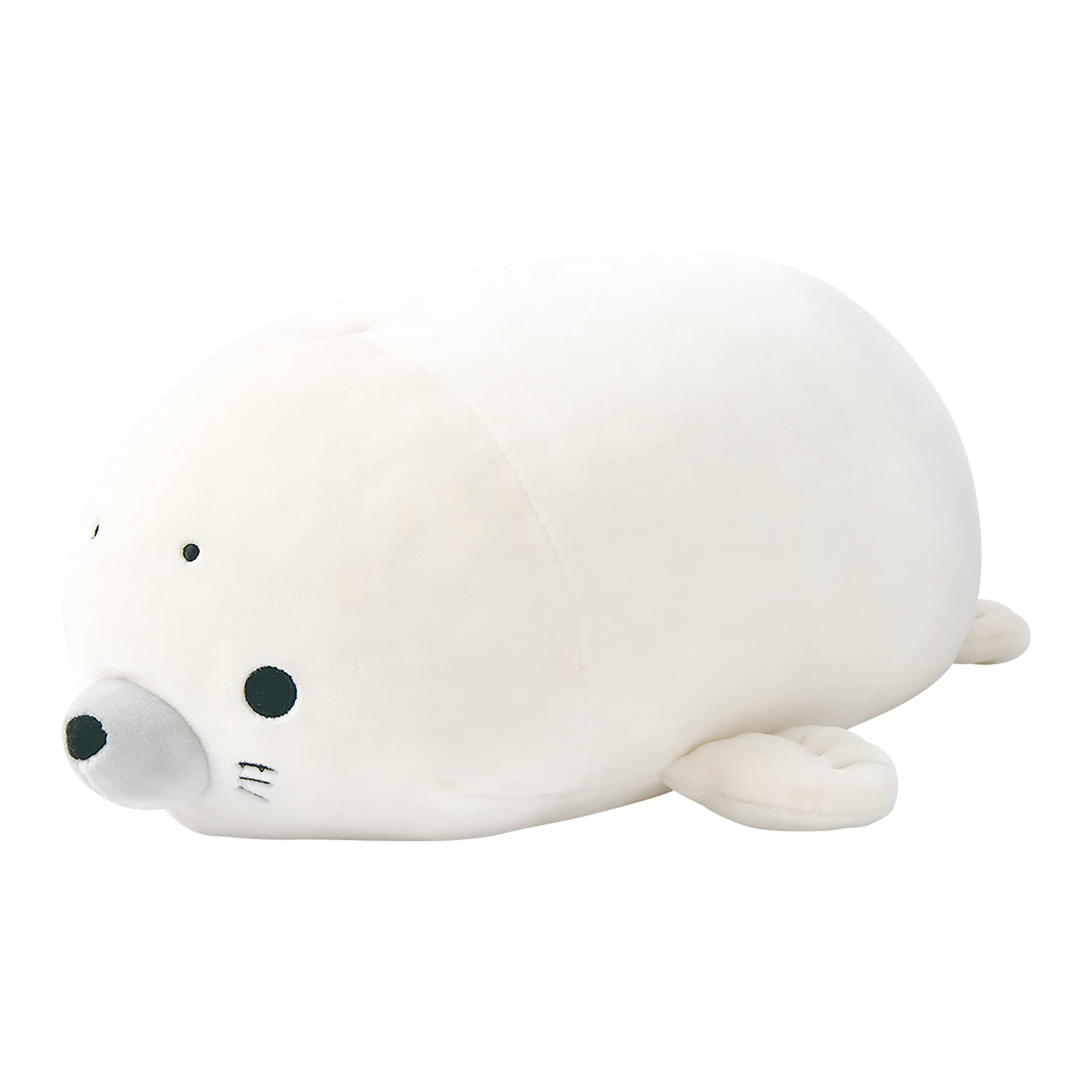 Ribuhaato Polyester Bolster Cushion Marshmallow Aquami Seal Length Fluffy and Chewy (Total Approx. 27cm) 48051-12
Ribuhaato Polyester Bolster Cushion Marshmallow Aquami Seal Length Fluffy and Chewy (Total Approx. 27cm) 48051-12