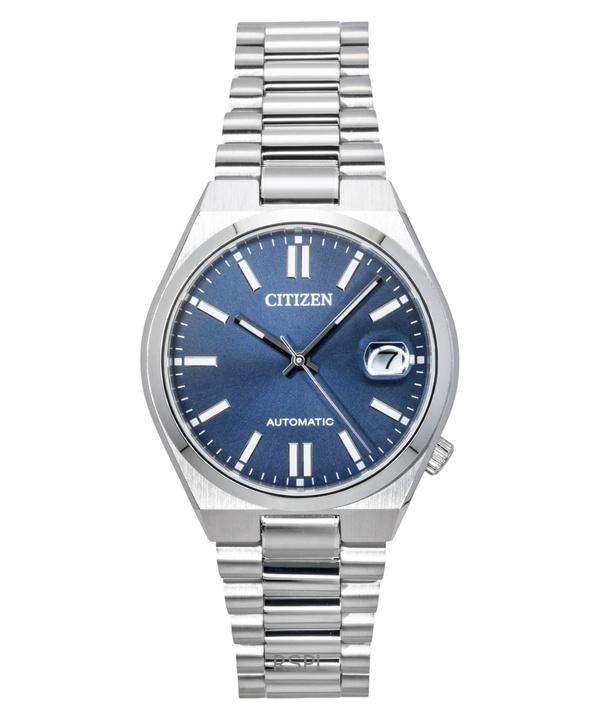 Мужские часы Citizen Tsuyosa из нержавеющей стали с синим циферблатом, автоматические NJ0200-50M
Мужские часы Citizen Tsuyosa из нержавеющей стали с синим циферблатом, автоматические NJ0200-50M