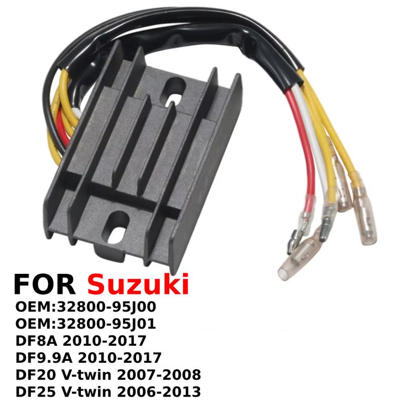 Voltage Regulator Rectifier For Suzuki DF8A Suzuki DF9.9A Suzuki DF20 V-twin Suzuki DF25 V-twin 32800-95J00 32800-95J01
Voltage Regulator Rectifier For Suzuki DF8A Suzuki DF9.9A Suzuki DF20 V-twin Suzuki DF25 V-twin 32800-95J00 32800-95J01