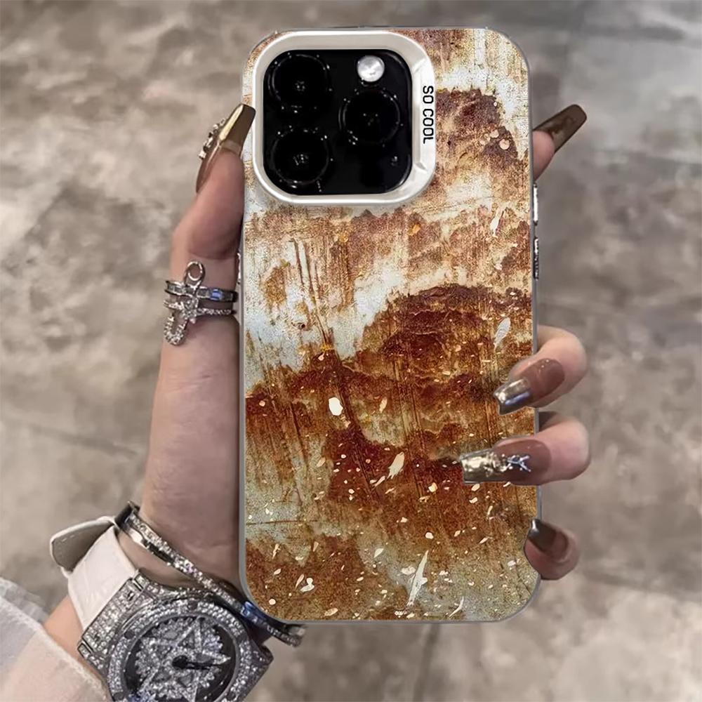 Винтажный чехол для телефона из ржавого металла для iPhone 17 Pro Max 17e 16e 15 17 Air 14 13 12 11 Pro Max 8 Plus X IMD Ударопрочный мягкий чехол iPhone 11 Pro
Винтажный чехол для телефона из ржавого металла для iPhone 17 Pro Max 17e 16e 15 17 Air 14 13 12 11 Pro Max 8 Plus X IMD Ударопрочный мягкий чехол iPhone 11 Pro