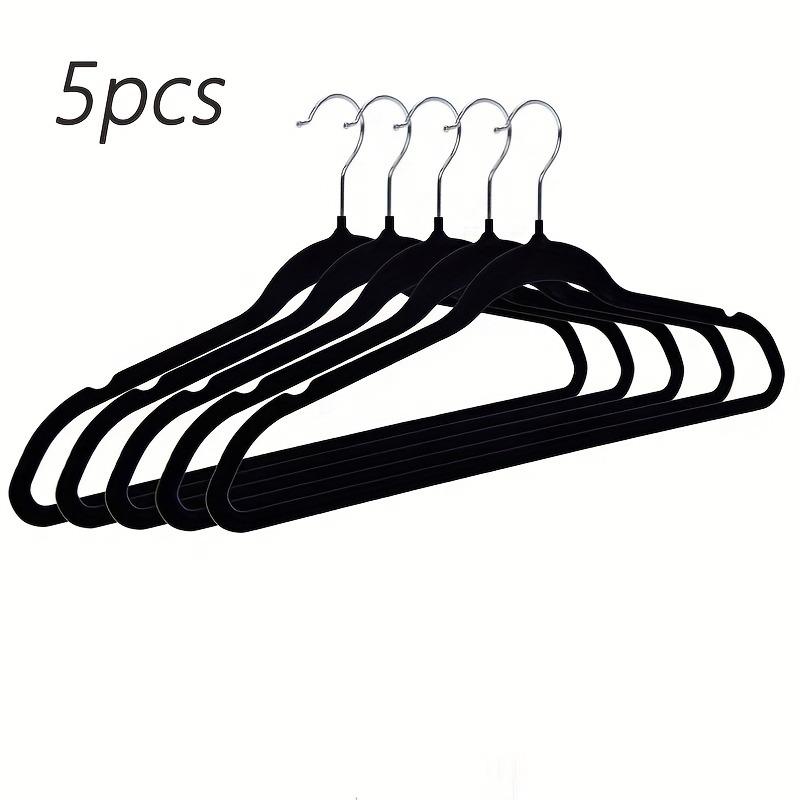 5pcs Velvet Magic Hangers Super Strong Load Capacity, Magic Clothing Storage Wand, Anti-slip, Traceless, Thickened Hange
5pcs Velvet Magic Hangers Super Strong Load Capacity, Magic Clothing Storage Wand, Anti-slip, Traceless, Thickened Hange