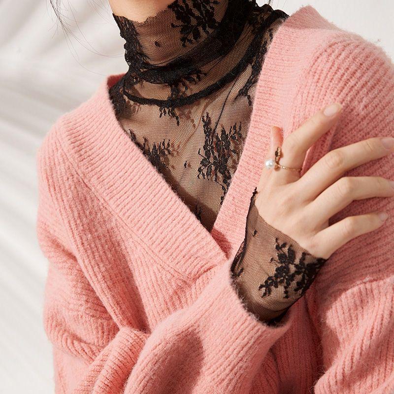 2026 Women s High Neck Lace Base Layer Top, Retro Mesh Puff Collar, Long Sleeve Autumn Inner Wear One Size (recommended for under 120 jin) чёрный
2026 Women s High Neck Lace Base Layer Top, Retro Mesh Puff Collar, Long Sleeve Autumn Inner Wear One Size (recommended for under 120 jin) чёрный
