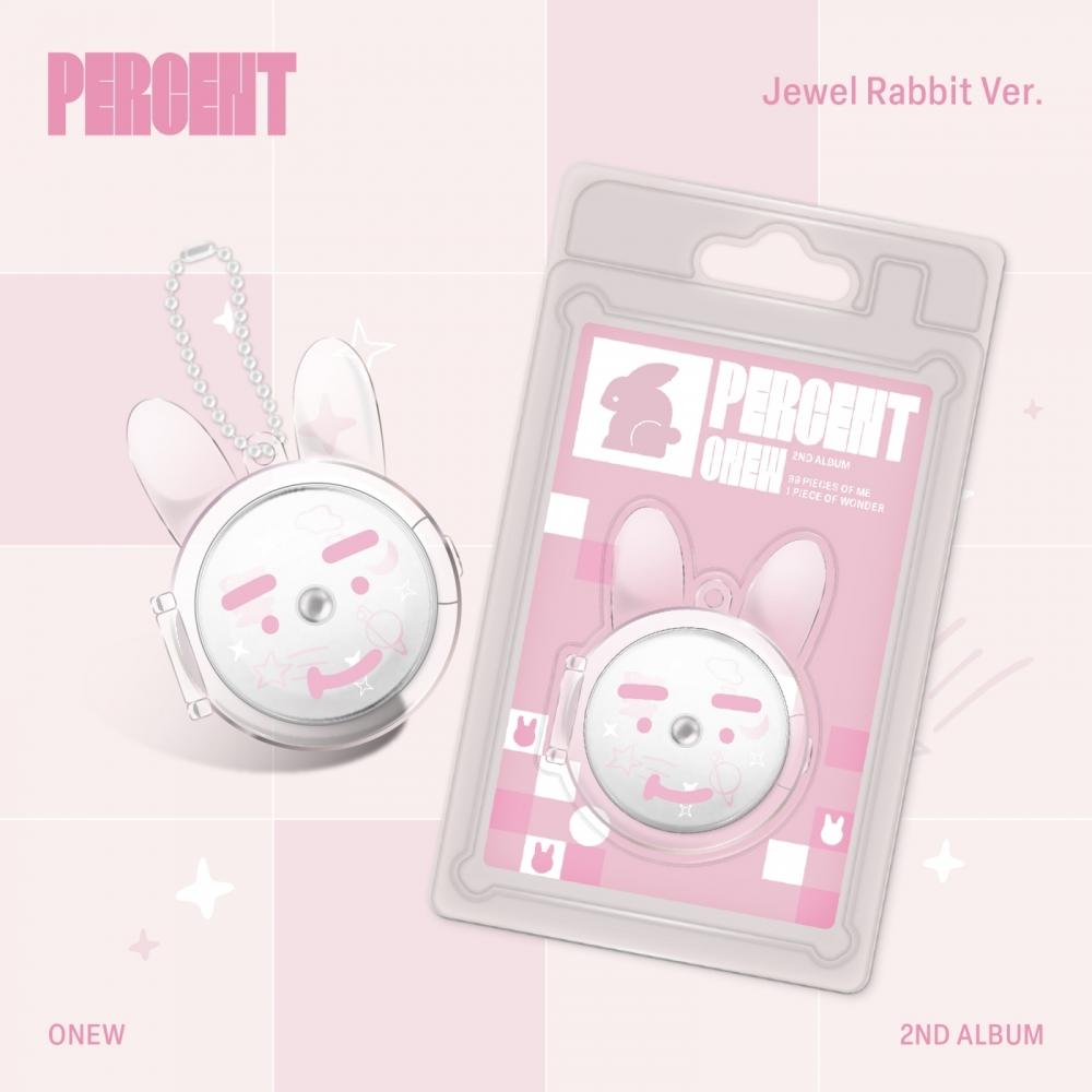 Onew Percent 2nd Regular Album Jewel Rabbit Ver.
Onew Percent 2nd Regular Album Jewel Rabbit Ver.