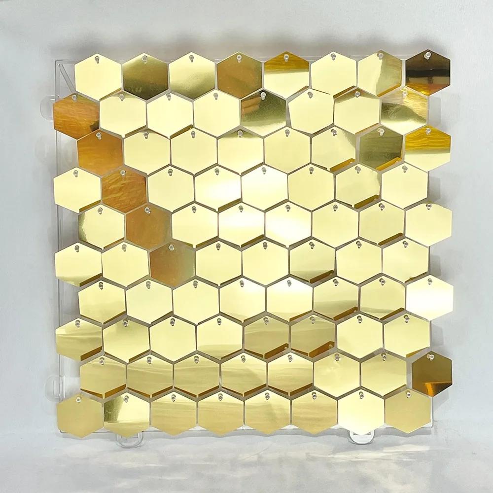 New Glitter Sequin Backdrop Hexagon Silver Gold Photo Backdrop PET Backdrop Decoration Panels Baby Shower
New Glitter Sequin Backdrop Hexagon Silver Gold Photo Backdrop PET Backdrop Decoration Panels Baby Shower