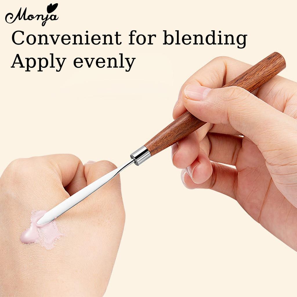 Monja Stainless Steel Spatula Mixing Stick Makeup Foundation Gel Color Mixing Tool Spatuler Rod Metal Stirring Mixing Pigment Stick DIY Manicure Tools
Monja Stainless Steel Spatula Mixing Stick Makeup Foundation Gel Color Mixing Tool Spatuler Rod Metal Stirring Mixing Pigment Stick DIY Manicure Tools