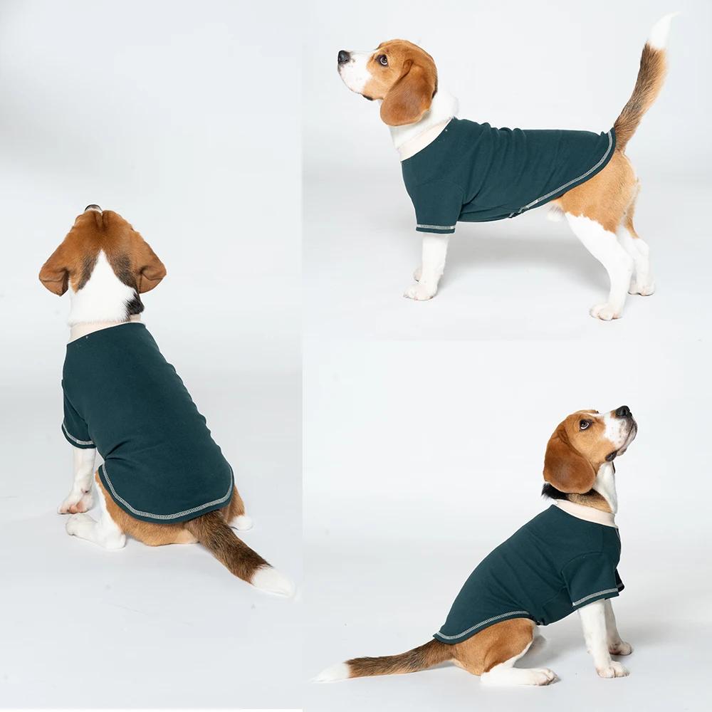 Dog Shirts Summer Puppy Spring Clothes Pet Pullover Sweatshirt Soft Long Sleeve Dog Clothes for Small and Medium Dogs T-shirts L зелёный
Dog Shirts Summer Puppy Spring Clothes Pet Pullover Sweatshirt Soft Long Sleeve Dog Clothes for Small and Medium Dogs T-shirts L зелёный