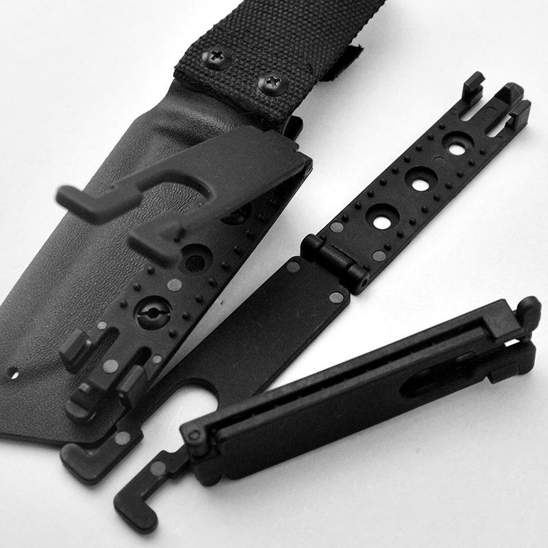 MOLLE-LOK Scabbard K Sheath Waist Clip System Scabbard Back Clip KYDEX Scabbard Carry Clip K Sheath MOLLE Пряжка чорний 
MOLLE-LOK Scabbard K Sheath Waist Clip System Scabbard Back Clip KYDEX Scabbard Carry Clip K Sheath MOLLE Пряжка чорний