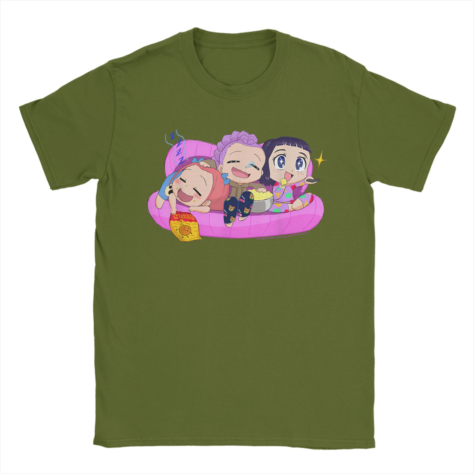 Oversized T-Shirt Demon Hunters Chibi Huntrx Relaxing in The Couch Cotton T-Shirts Tshirt for Men Summer Short Sleeve Top Tees 4XL
Oversized T-Shirt Demon Hunters Chibi Huntrx Relaxing in The Couch Cotton T-Shirts Tshirt for Men Summer Short Sleeve Top Tees 4XL