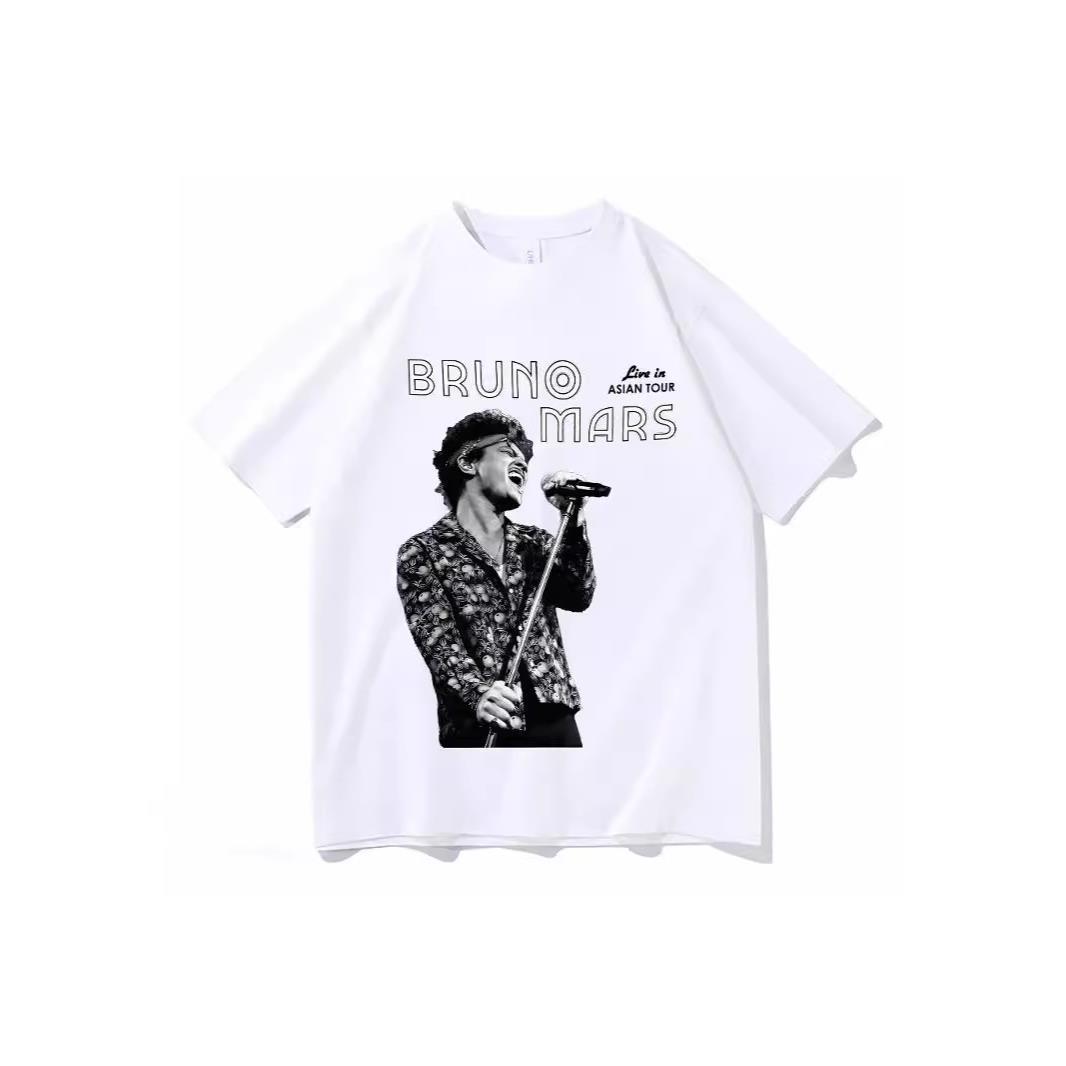 Bruno Mars Concert American Tshirt Street Cross Border Trendy Brand Retro Printed Loose Short Sleeve 2026 Hot Sale S
Bruno Mars Concert American Tshirt Street Cross Border Trendy Brand Retro Printed Loose Short Sleeve 2026 Hot Sale S
