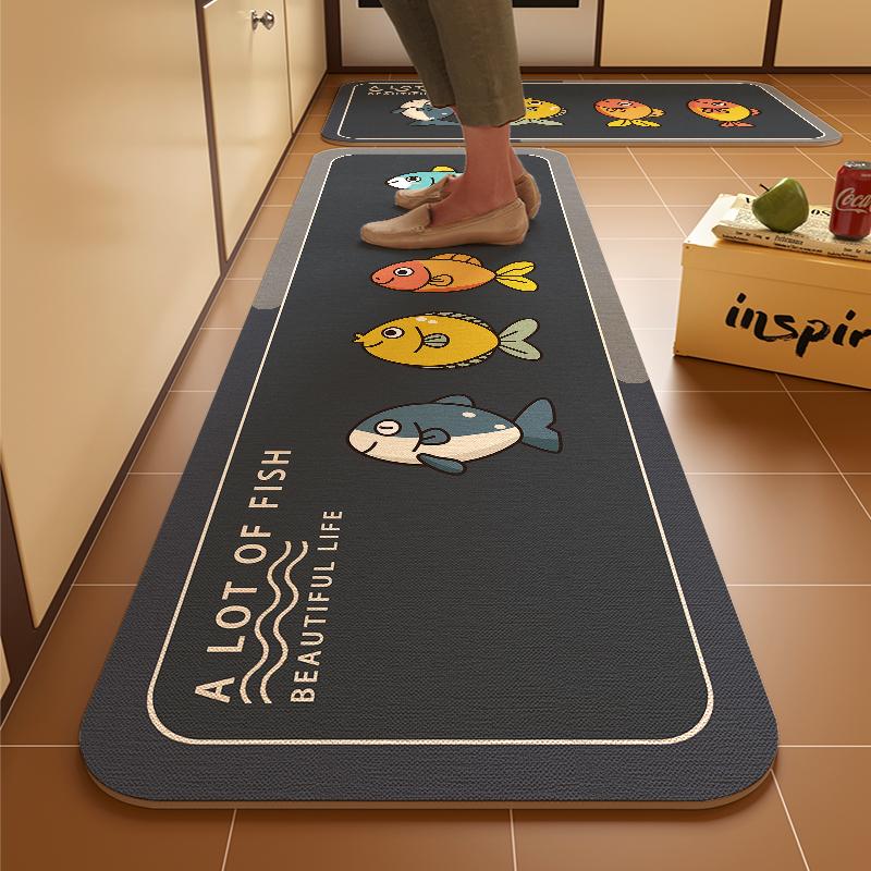 VIKAMA Budding Diatomite Carpet Scandinavian Style Non-Slip Water-Absorbent Mute Kitchen Breakfast Area Home Decoration 40X60CM(1.3X2FT
VIKAMA Budding Diatomite Carpet Scandinavian Style Non-Slip Water-Absorbent Mute Kitchen Breakfast Area Home Decoration 40X60CM(1.3X2FT