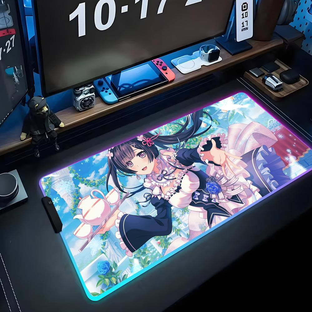 rinko shirokane Mouse Pad RGB Gaming Mousepad Big LED Pad PC Desk Mat Luminous Mouse Pad Large Keyboard Mats Table Rug With RGB600x300x3mm
rinko shirokane Mouse Pad RGB Gaming Mousepad Big LED Pad PC Desk Mat Luminous Mouse Pad Large Keyboard Mats Table Rug With RGB600x300x3mm