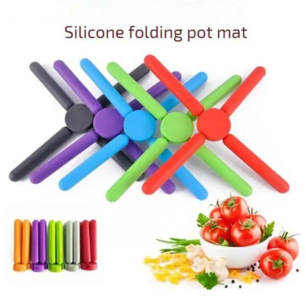 Foldable Silicone Heat-Insulating Pad Cross-shaped Hot Dishes Trivet Pot Pan Mat Dining Table помаранчевий
Foldable Silicone Heat-Insulating Pad Cross-shaped Hot Dishes Trivet Pot Pan Mat Dining Table помаранчевий