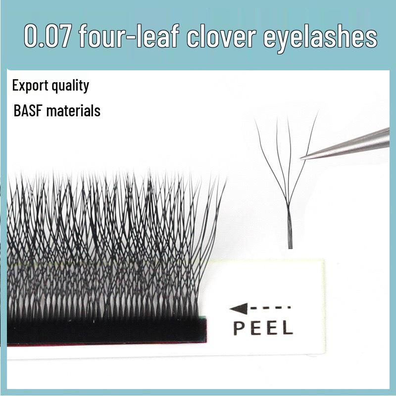 Four-Leaf Clover 4D Super Soft Non-Shedding W-Shaped False Eyelashes 0.07YY BASF Material 10mm
Four-Leaf Clover 4D Super Soft Non-Shedding W-Shaped False Eyelashes 0.07YY BASF Material 10mm