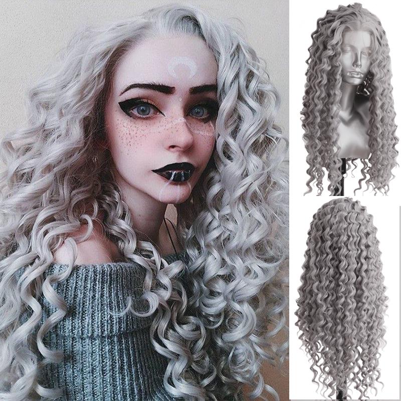 AIMEYA Ginger Orange Long Curly Lace Wig Cosplay Wig Halloween Synthetic Long Hair Role Play Wig for Women Girls Lace Front Wig (Silver,26inches&1 PC)
AIMEYA Ginger Orange Long Curly Lace Wig Cosplay Wig Halloween Synthetic Long Hair Role Play Wig for Women Girls Lace Front Wig (Silver,26inches&1 PC)