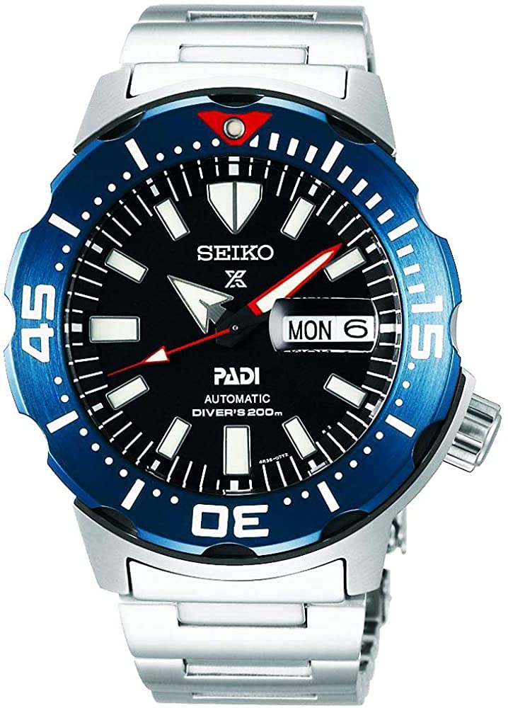 SEIKO SEIKO PROSPEX PADI Paddy Collaboration Monster MONSTER Diver Автоматичний годинник SRPE27K1 модель як побутова тканина з мікрофібри 13 x 13 см в комплекті [Набір
SEIKO SEIKO PROSPEX PADI Paddy Collaboration Monster MONSTER Diver Автоматичний годинник SRPE27K1 модель як побутова тканина з мікрофібри 13 x 13 см в комплекті [Набір
