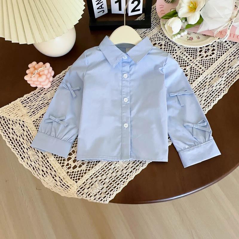 Дитяча сорочка з довгим рукавом та бантом і сукня-жилет без рукавів для осені та весни Size 110
Дитяча сорочка з довгим рукавом та бантом і сукня-жилет без рукавів для осені та весни Size 110