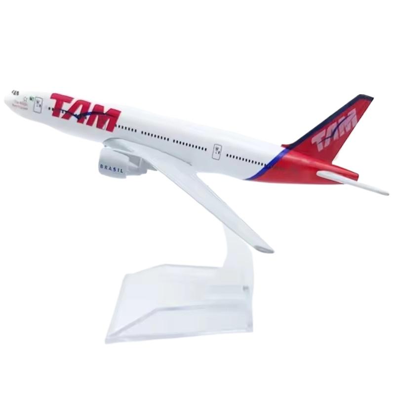 16CM 1/400 for Brazil TAM Airline Plane Model 777 B777 Model with Base Alloy Aircraft Static Model for Collection or Gift
16CM 1/400 for Brazil TAM Airline Plane Model 777 B777 Model with Base Alloy Aircraft Static Model for Collection or Gift