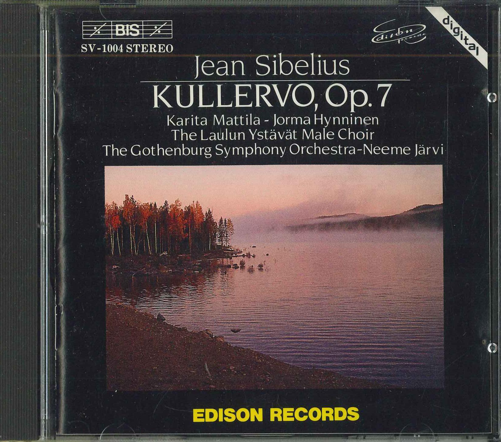 CD NEEME JARVI / THE GOTHENBURG SYMPHO - Sibelius, Kullervo.7 SV1004 EDISON RECORDS 1987 Japan Classical Used
CD NEEME JARVI / THE GOTHENBURG SYMPHO - Sibelius, Kullervo.7 SV1004 EDISON RECORDS 1987 Japan Classical Used